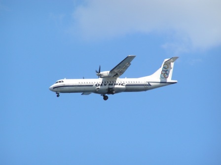 Plane Spotting Santorini